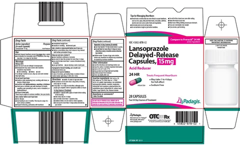 lansoprazole 포장