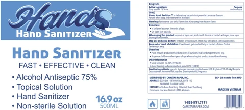 HANDS Hand Sanitizer 포장