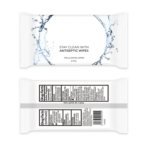 ALCOHOL WIPES 포장
