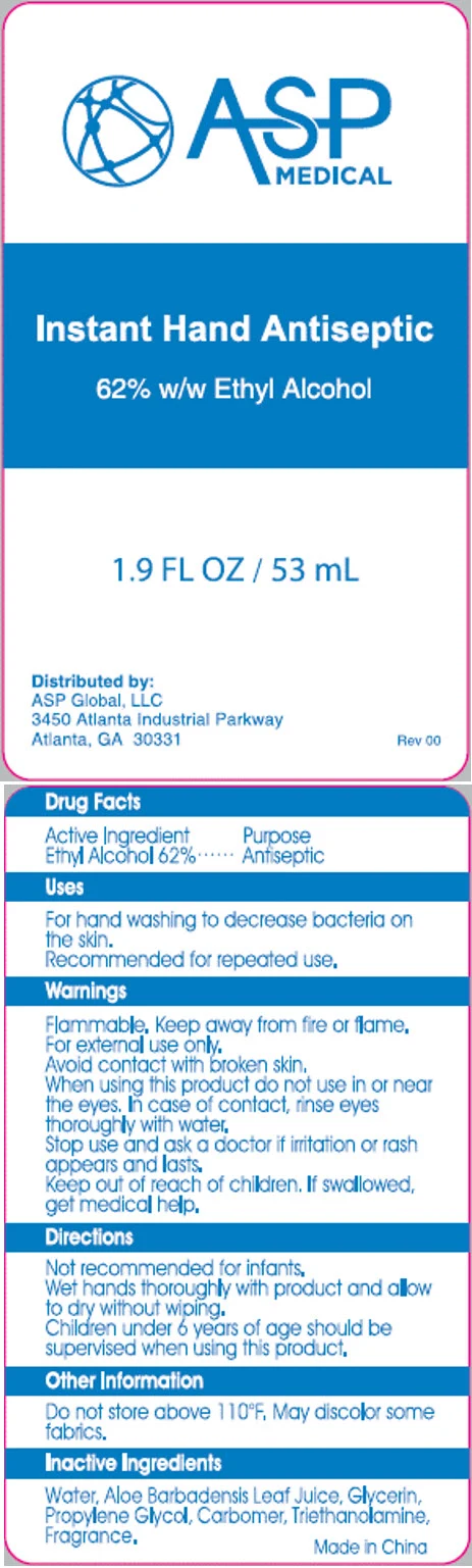 Instant Hand Antiseptic packaging