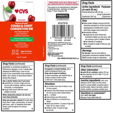 Cough and Chest Congestion DMAdult 포장