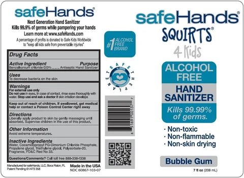 safeHands Squirts 포장