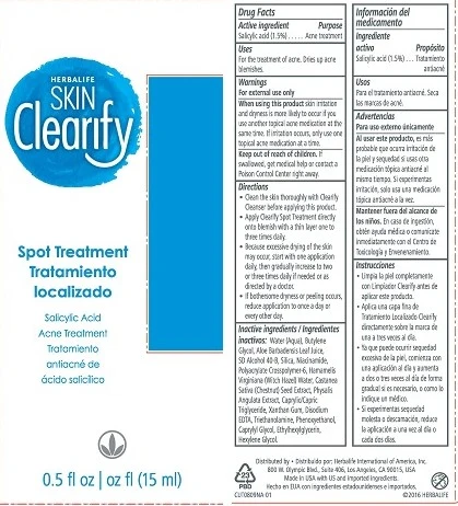 Skin Clearify Spot Treatment packaging