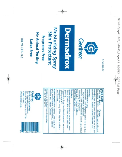 Dermadrox 포장