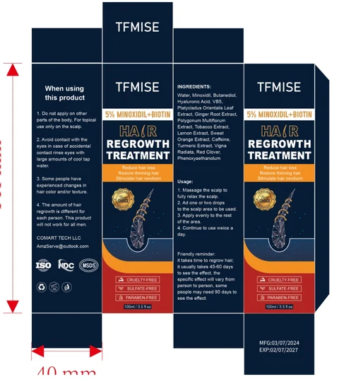 TFMISE HAIR REGROWTH TREATMENT 포장
