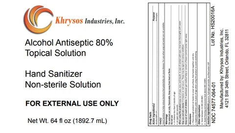 Hand Sanitizer packaging