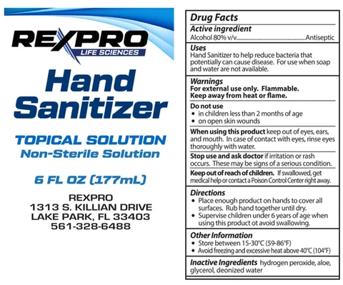 Hand Sanitizer packaging