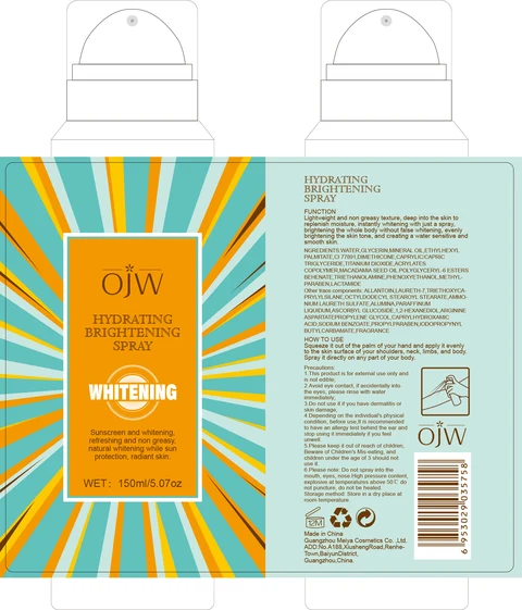 Brightening packaging
