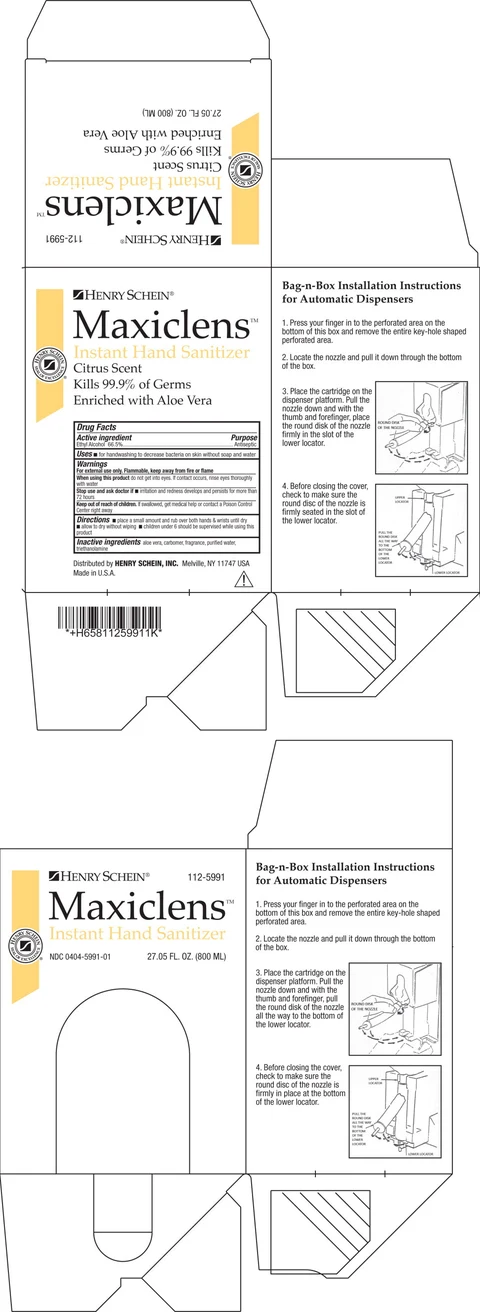 Instant Hand Sanitizer packaging