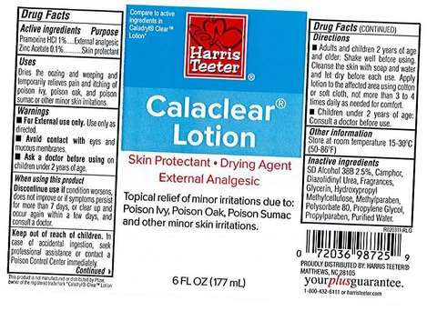 Harris Teetter Calagesic packaging