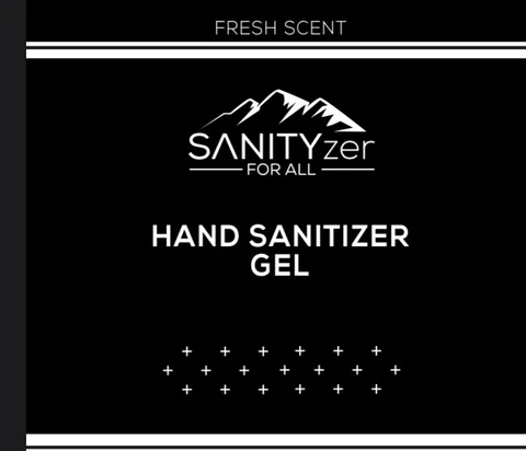 Hand Sanitizer packaging