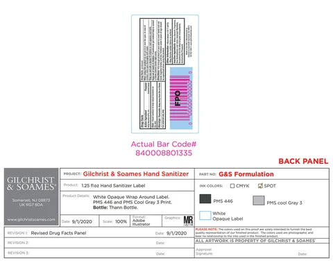 Hand Sanitizer packaging