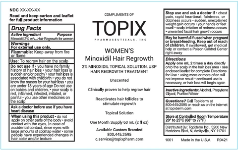 Womens Minoxidil Hair Growth System packaging