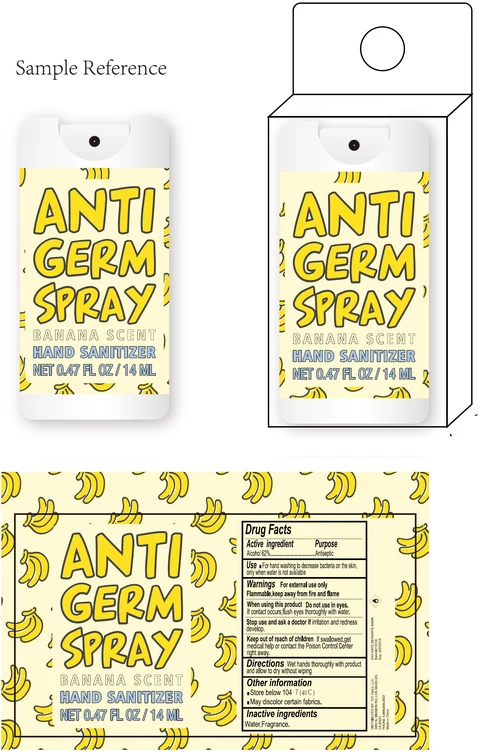 BANANA SCENT ANTI GERM 포장