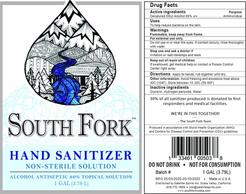 Hand Sanitizer packaging