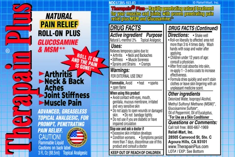 Therapain Plus packaging