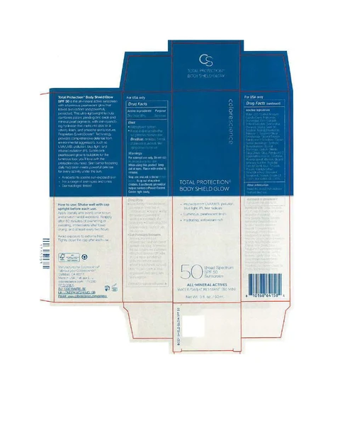 Colorescience Total Protection Body Shield Glow 포장