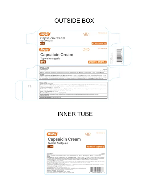 Rugby Capsaicin Cream 포장