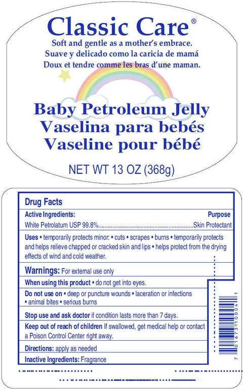 Classic Care Baby packaging