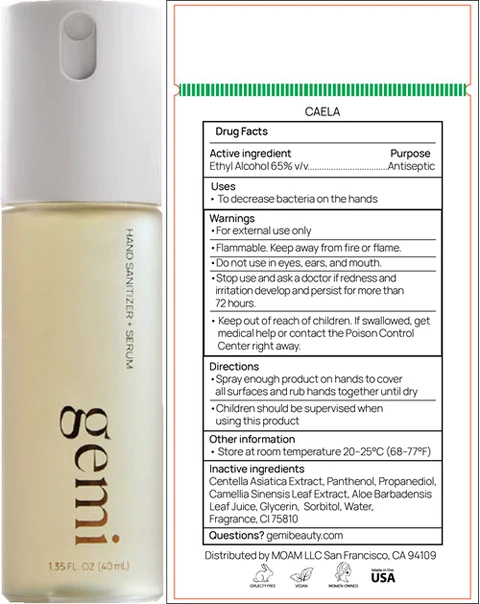 Principal Display Panel - 40 mL Bottle Label - CAELA