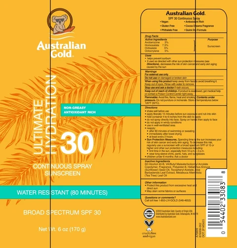 Australian GoldBroad Spectrum SPF 30 포장