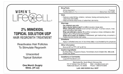 LIFECELL Womens packaging