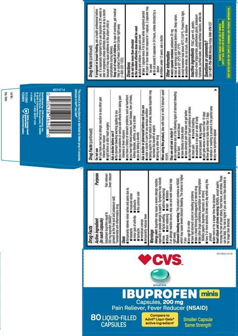 Ibuprofen minis 포장