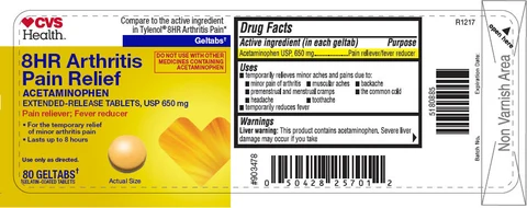 ARTHRITIS PAIN RELIEF 포장
