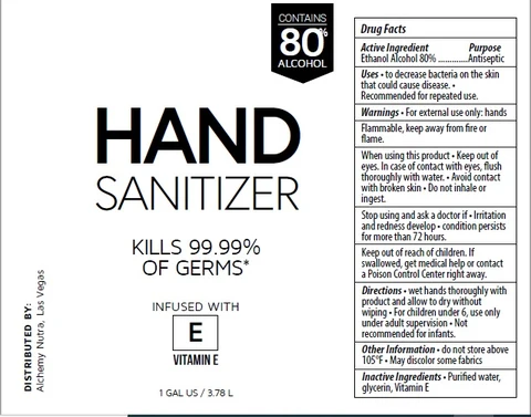 Hand Sanitizer packaging
