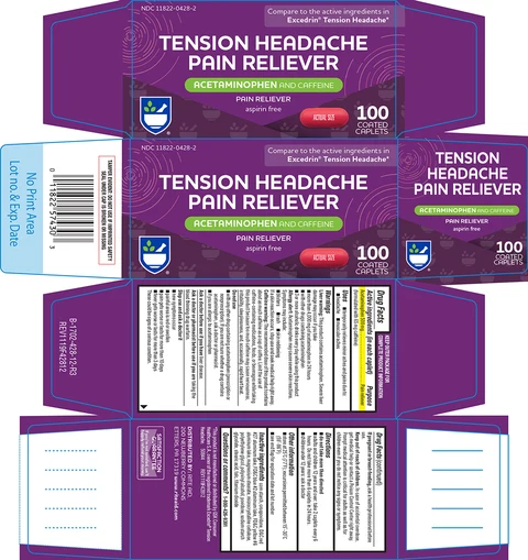 Tension HeadacheAspirin-Free packaging