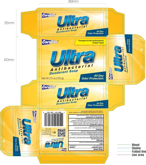 Coralite Ultra Antibacterial Deodorant 포장
