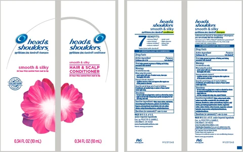 Head and Shoulders Dual SachetsSmooth and Silky packaging