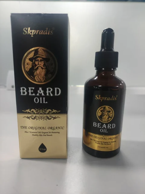 Beard oil 포장