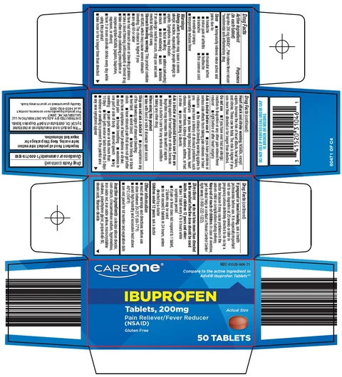 care one ibuprofen 포장