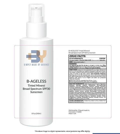 B-AGELESS Tinted Mineral Broad Spectrum SPF30 Sunscreen 포장
