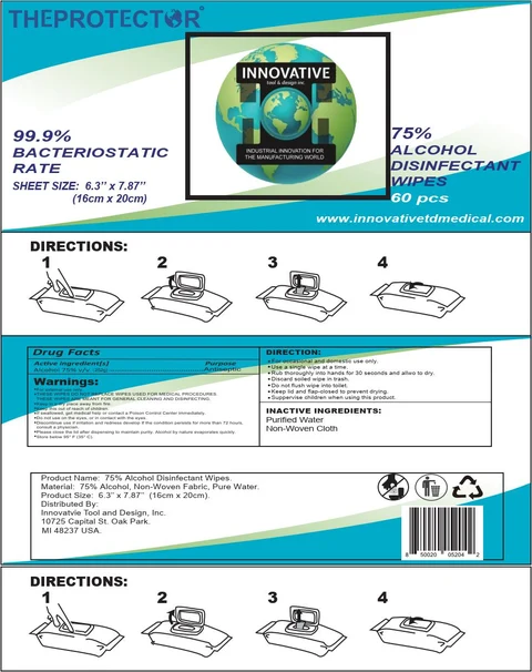 Wet Wipes packaging