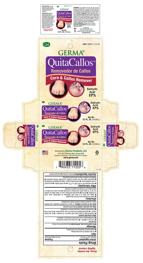 Quita Callos Corn and Callus Remover 포장