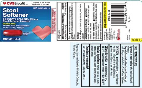 Stool Softener Laxative packaging