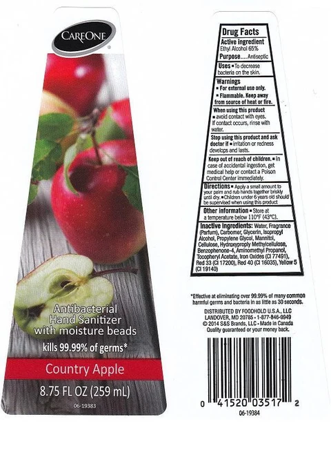 CAREONECOUNTRY APPLE packaging