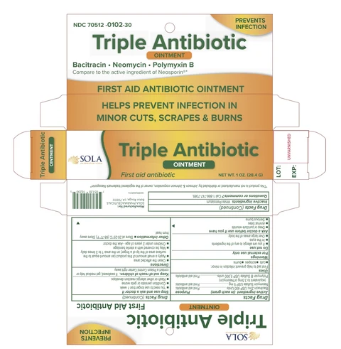 Triple Antibiotic packaging
