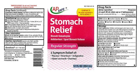 Bismuth Subsalicylate SuspensionRegular Strength 포장