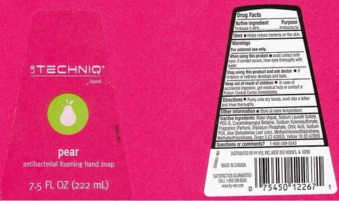LE TECHNIQPEAR packaging