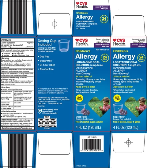 Childrens Allergy packaging