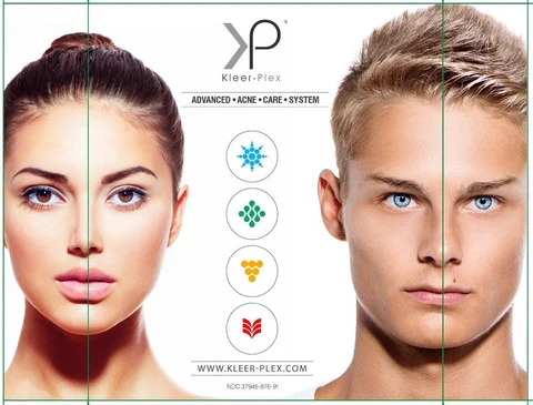 Kleer-Plex Advanced Acne Care System packaging