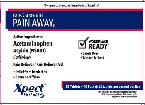 Xpect Pain Away Extra Strength packaging