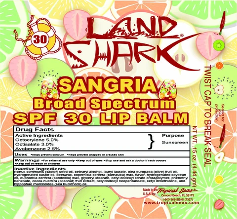 Land Shark SPF 30 packaging