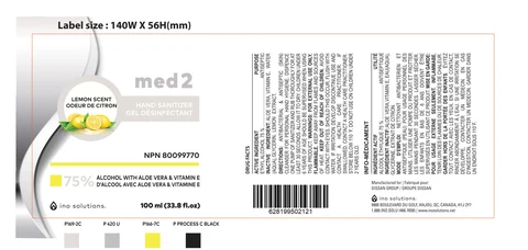 100 mL label