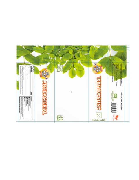 T.M. Green Life Antibacterial Hand Wipes 포장