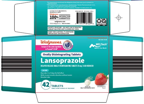 Lansoprazole packaging