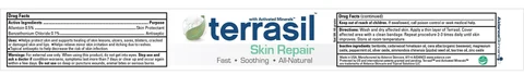 Terrasil Skin Repair packaging